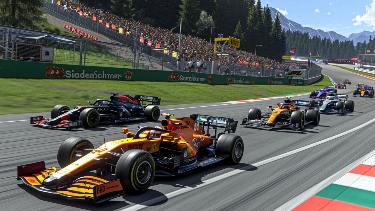 2024 Austrian Grand Prix Results: Russell Triumphs Amid Verstappen and Norris Crash