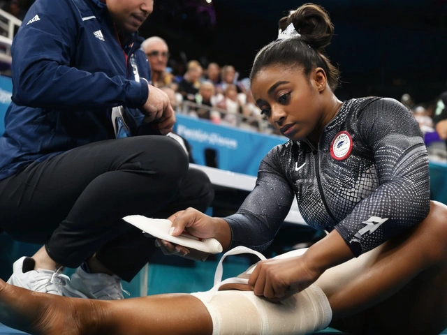 Simone Biles Withdraws from 2024 Olympic Balance Beam Final Due to Injury