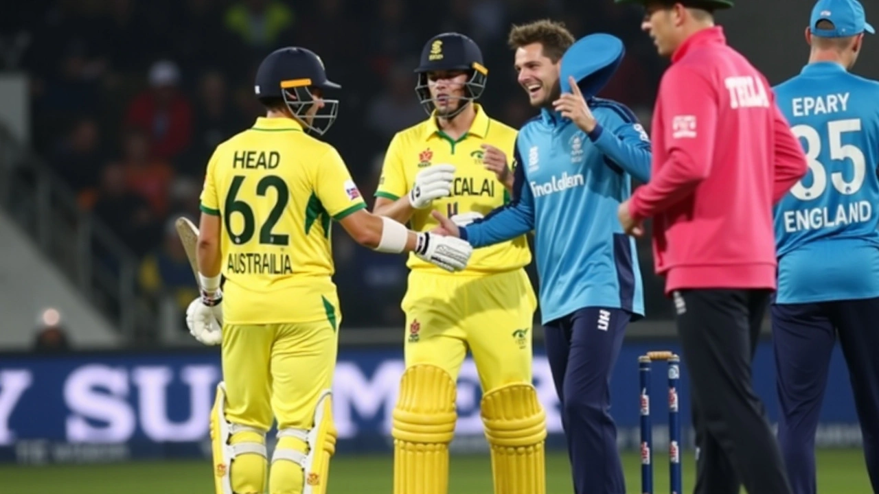 England Triumphs Over Australia by 46 Runs via DLS in Thrilling 3rd ODI of 2024 Series