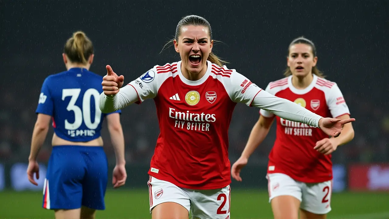 Arsenal Crush Chelsea 3-1 in UWCL Quarter-Final Opener